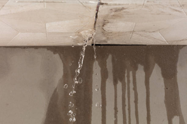 Professional Flood Damage Cleanup technician working in Ashtabula, OH